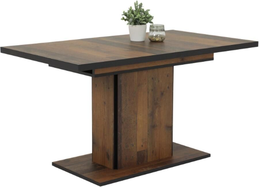 HELA Eettafel Ariana Bestseller tafel keukentafel uitschuiftafel door binnenin geplaatste inlegbladen uittrekbaar 120-160 cm - Foto 6