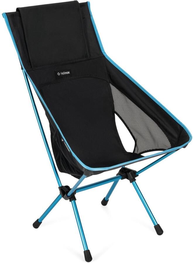 Helinox Chair One Highback Kampeerstoel Camping compact lichtgewicht stoel opvouwbaar Zwart