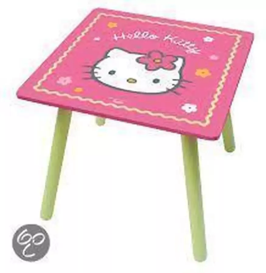 Hello Kitty Bijzettafel roze