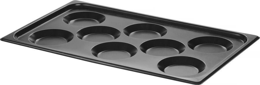 Hendi Bakplaat voor Eieren met Anti-Aanbak Coating CONVECTOMAT EGGPLATE GN 1 1 Zwart 530x325x(H)26mm 808856