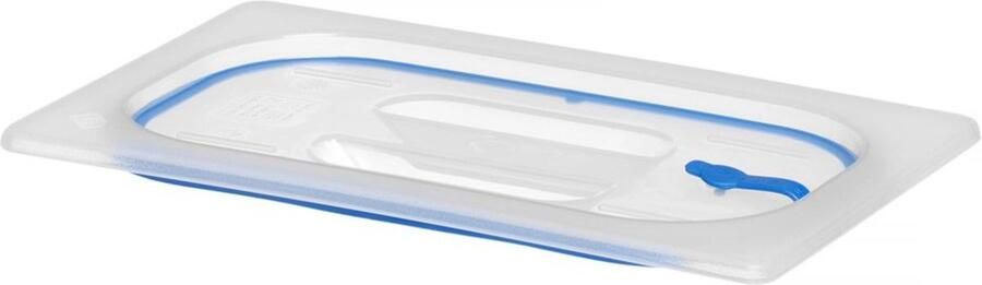 Hendi Deksel voor GN containers luchtdichte afsluiting lekvrij transparant 265x162mm