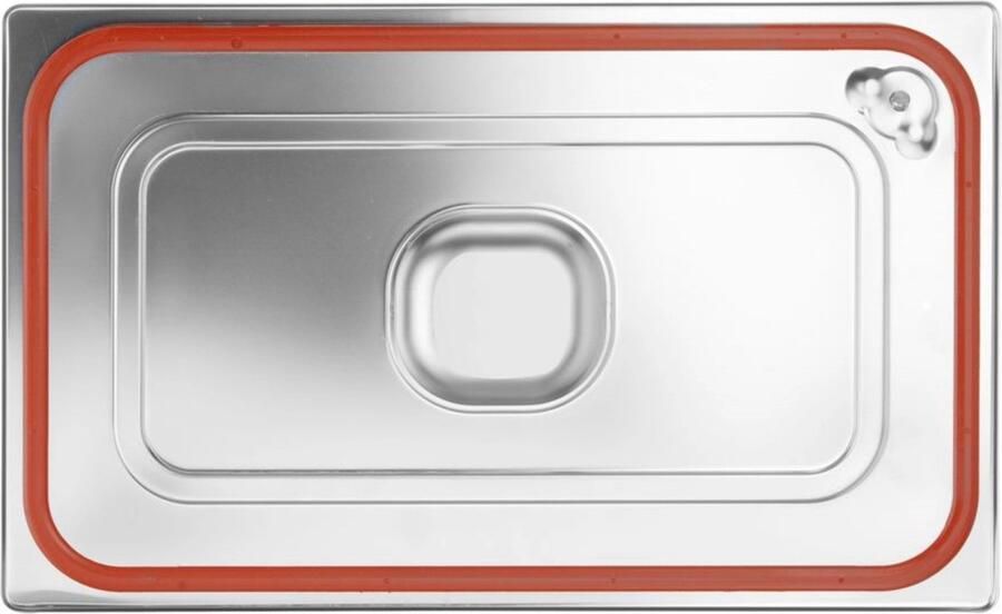 Hendi Deksel voor GN containers siliconenrand luchtdichte afsluiting 530x325mm