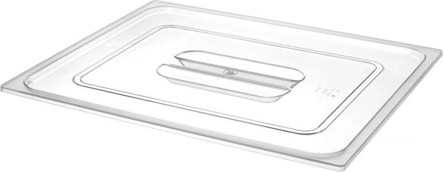 Hendi Deksel voor GN containers transparant polycarbonaat 650x530mm temperatuurbestendig vaatwasserbestendig