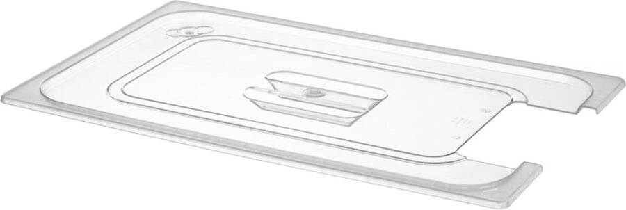 Hendi Deksel voor GN containers uitsparing voor sous vide stick transparant 265x325mm - Foto 2