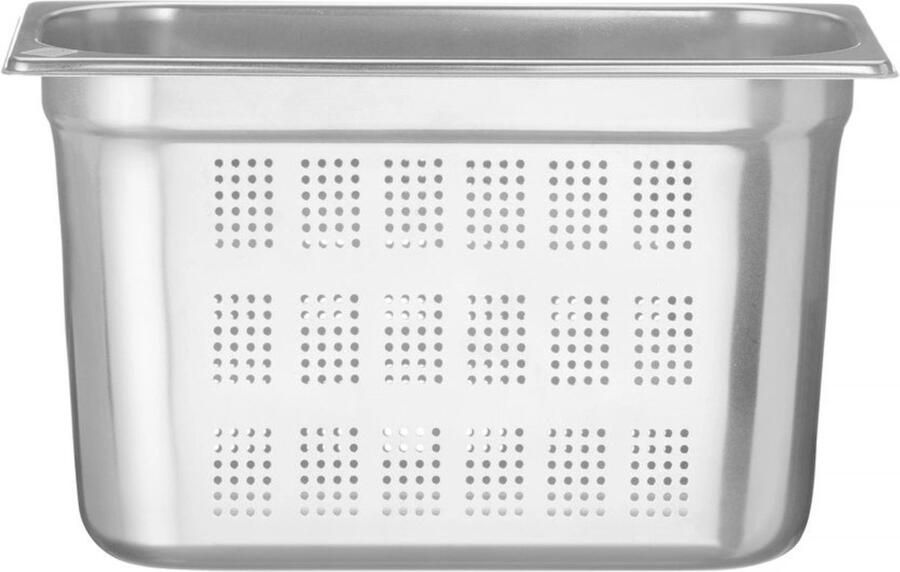 Hendi Gastronormbak geperforeerd 7 8L roestvast staal 200mm hoog