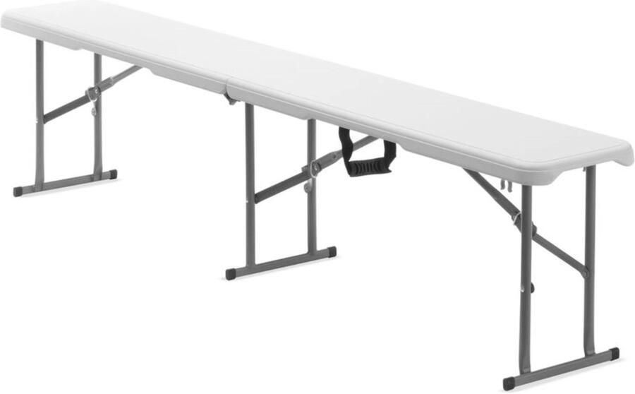 Hendi Inklapbare bank veelzijdig 1830x300x430 mm HDPE en metaal