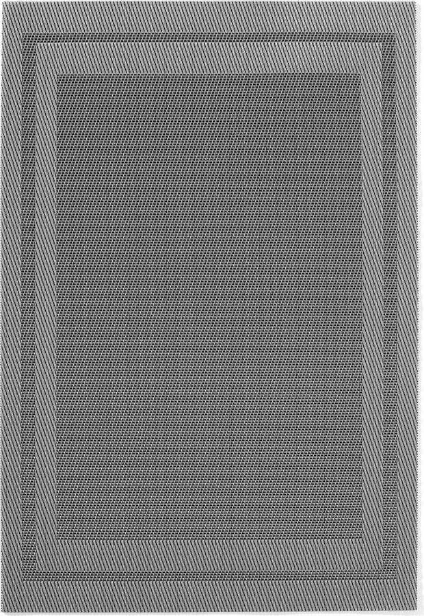 Hendi Set van 6 geweven placemats antislip grafiet 450x300 mm