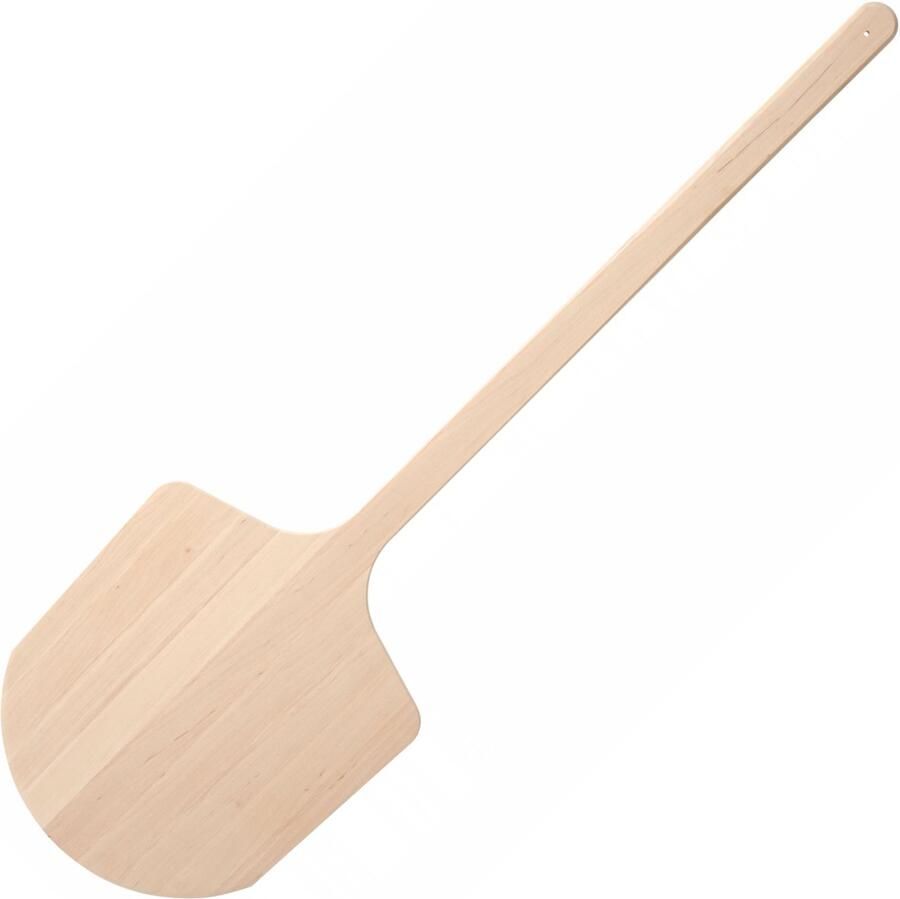 HENDI Ronde aluminium pizzaschep met beweegbare handgreep Ø 230 mm lengte 1200 mm 617151