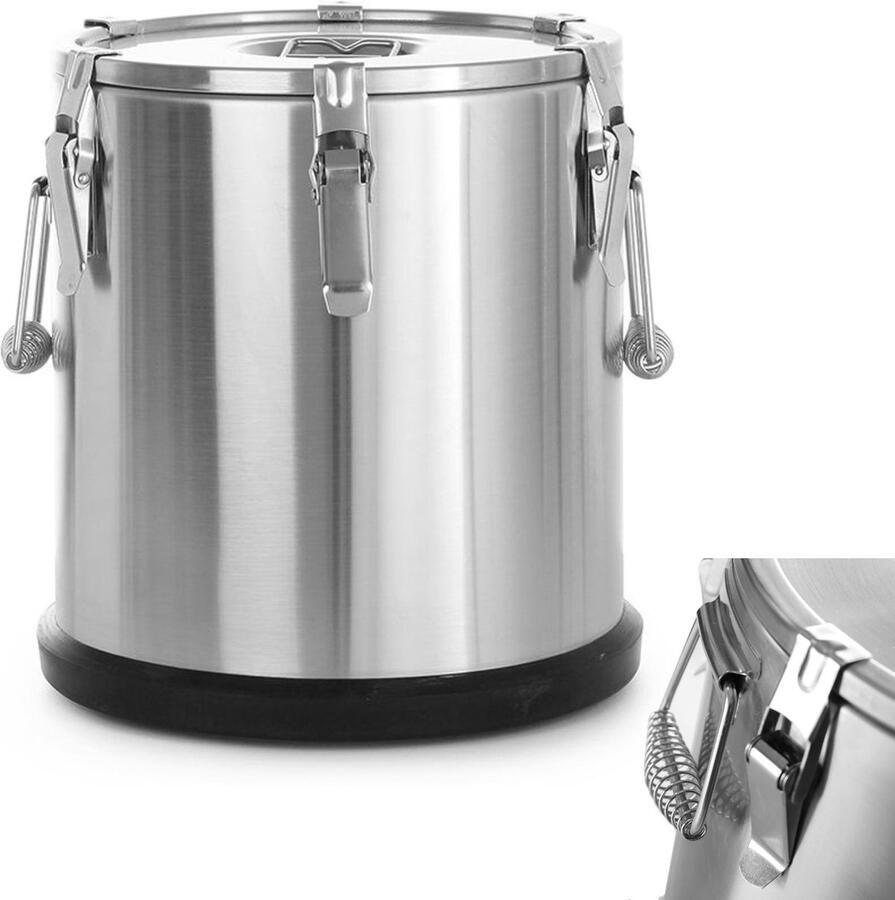 HENDI Thermische stalen voedseltransportcontainer 25L 710210