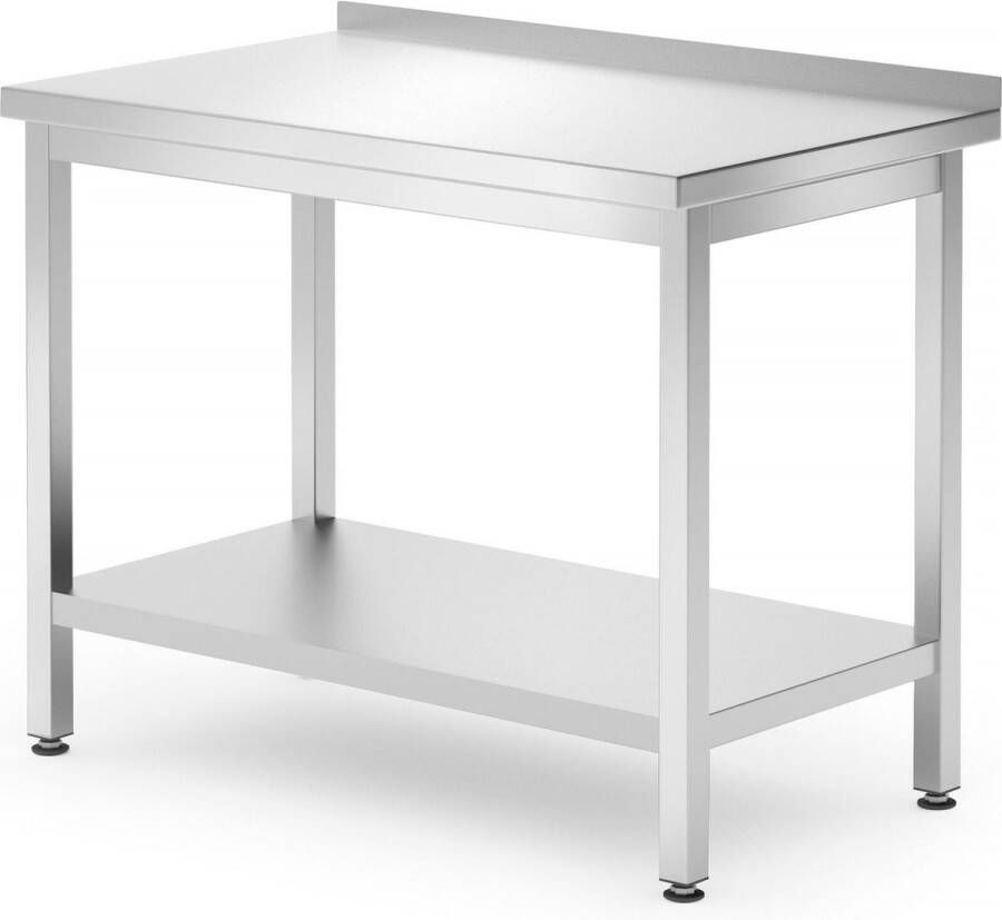 Hendi Muurwerktafel met Schap Budget Line – Geschroefd Diepte: 600 Mm Budget Line 1200x600x(H)850mm 817285 Horeca & Professioneel - Foto 2