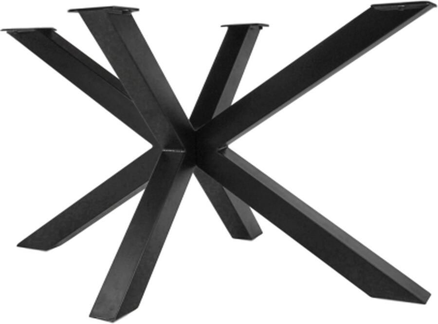 HSM Collection Onderstel Indoor & Outdoor 3D-Model 130x90x72 Gepoedercoat zwart Metaal