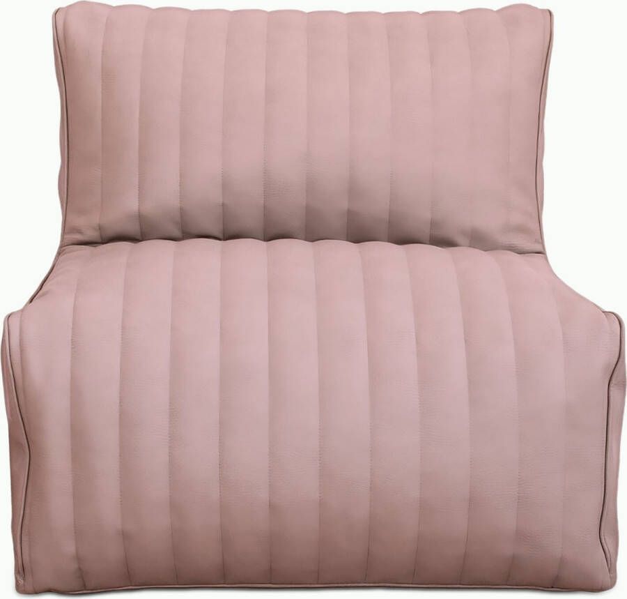 HENVAE Kinderzitzak Kinderzetel Zitzak voor kinderen Roze Vegan Leer Met Vulling Loungestoel Sofa Beanbag Lounger Vlekbestendig Waterbestendig Speelkamer Kinderkamer decoreren Peuterkamer voor Kinderen Cadeau tip - Foto 1