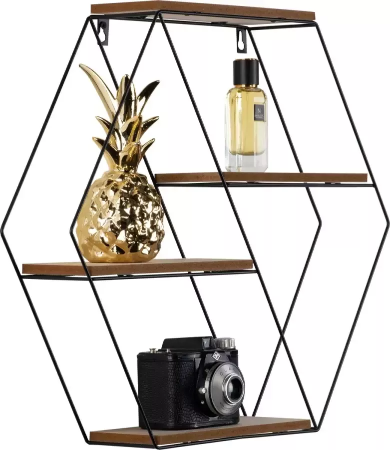 Henzo Wandrek 44 5x50x10 cm Zwart