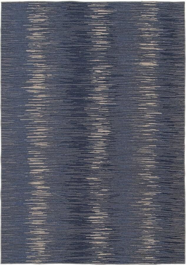 Heritaged Abstract vloerkleed Sapphire Ripple jeansblauw 200x290 cm