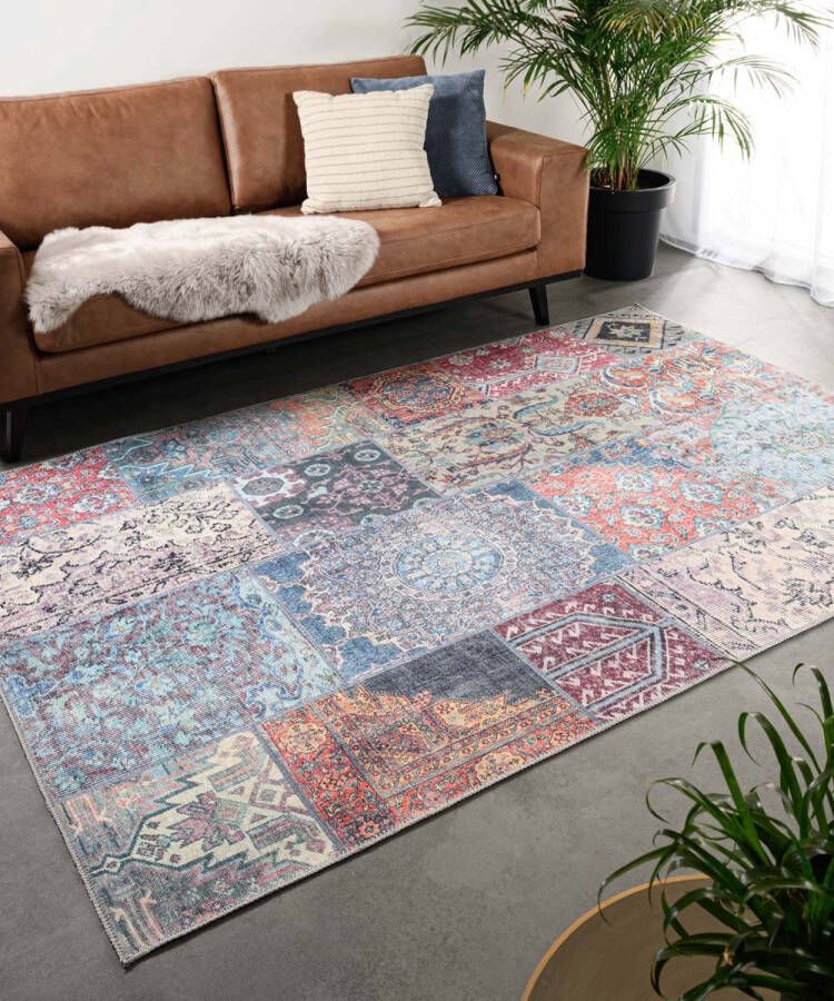 Heritaged Patchwork vloerkleed Fade Dreamer multi 152x230 cm