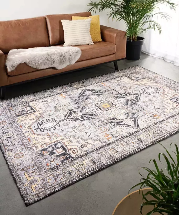 Heritaged Vintage vloerkleed Fade Mellow grijs 230x330 cm