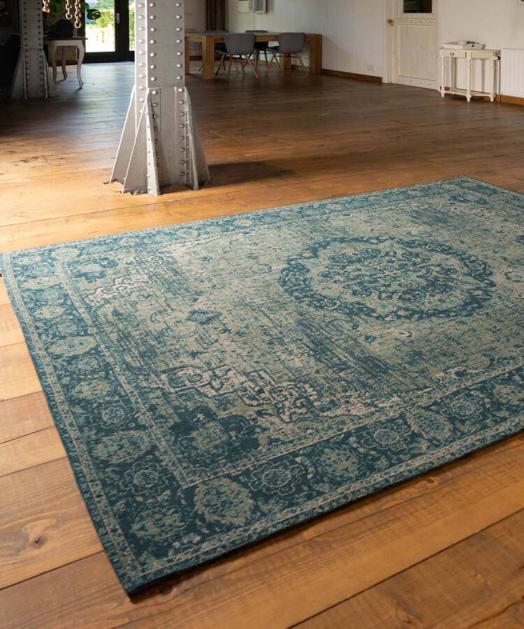 Heritaged Vintage vloerkleed Traditions grijs|blauw 140x200 cm