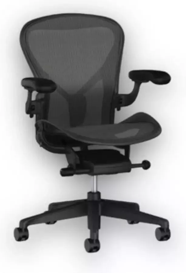 Herman Miller Aeron Remastered alle tilt locks bureaustoel maat B nieuw met garantie