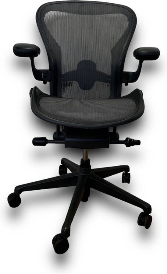 Herman Miller Aeron Remastered alle tilt locks bureaustoel maat B zo goed als nieuw met garantie