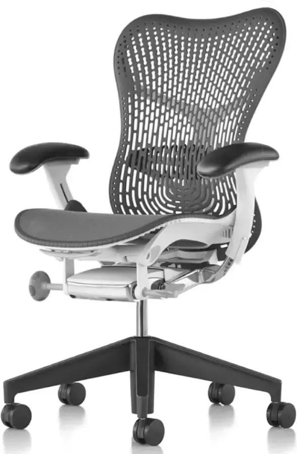 Herman Miller Mirra 2 Bureaustoel Full options Slate Grey Refurb