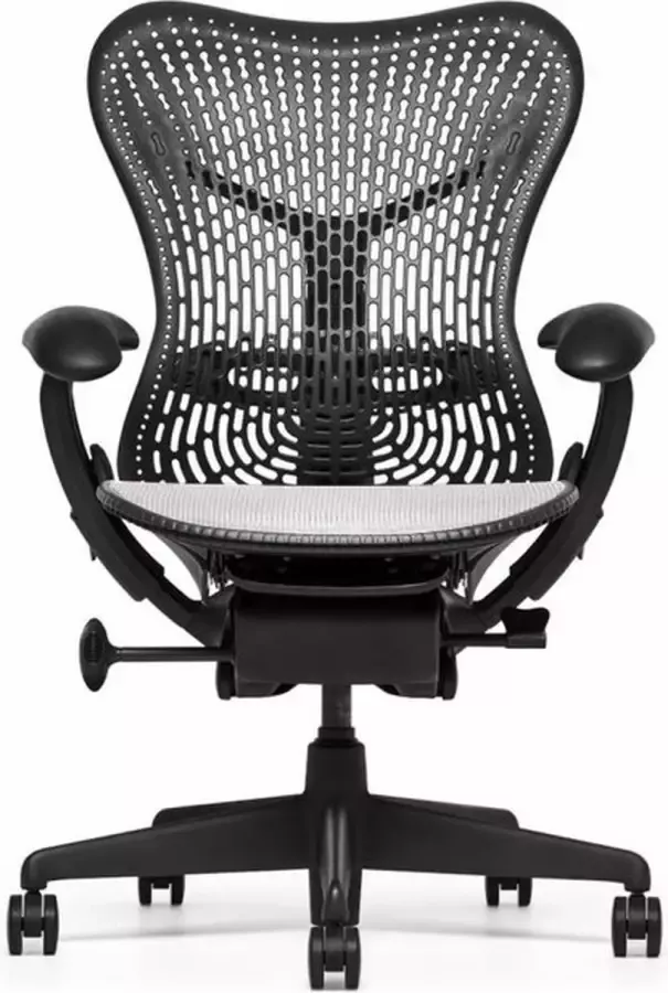 Herman Miller Mirra Bureaustoel Full options Graphite Grey Refurb