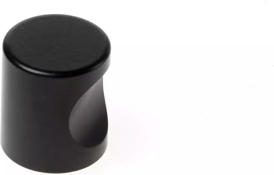 Hermeta Cilinderknop 20x23mm m4 zwart 3731-70