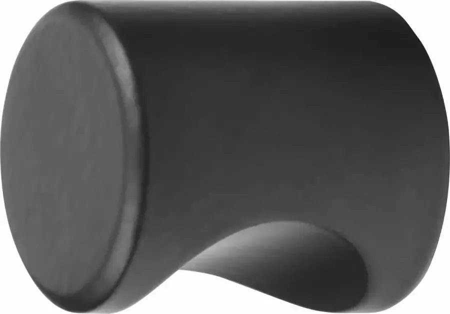 Hermeta Cilinderknop 25x26mm m4 zwart 3732-70