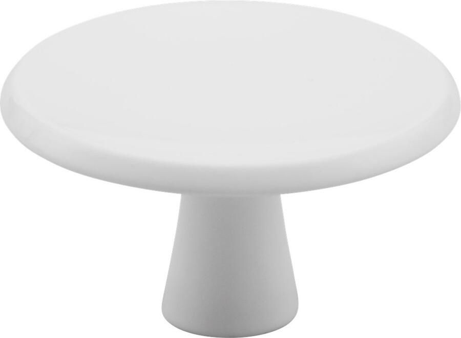 Hermeta KNOP ROND 40MM + BOUT M4 WIT (3753-79)