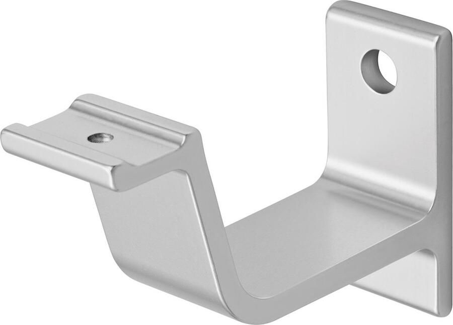 Hermeta Leuninghouder vlakzadel profiel stok m8 naturel 3551-01