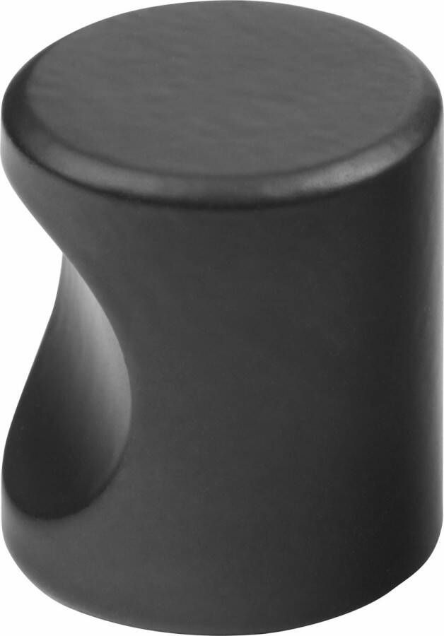 Hermeta Cilinderknop 25x26mm m4 zwart 3732-70