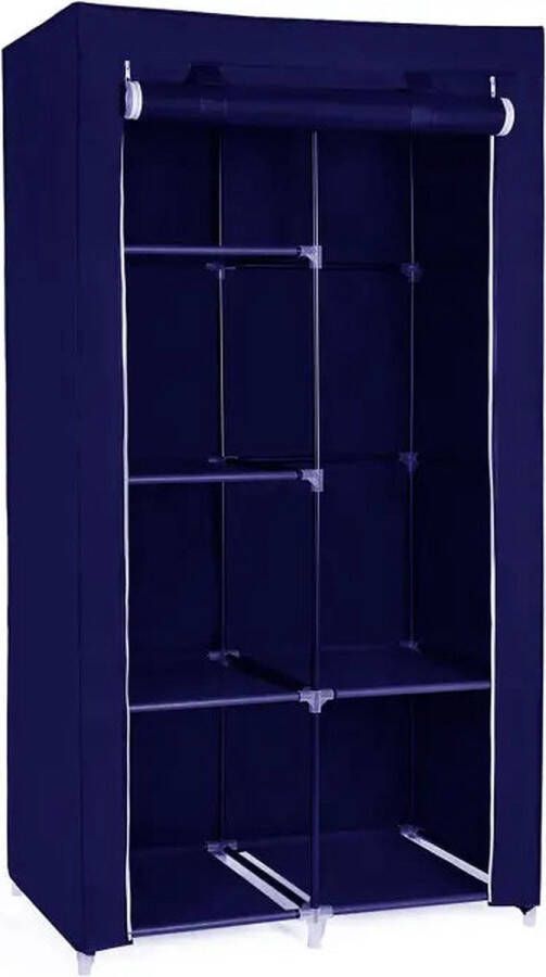 Herzberg HG-8010: Storage Wardrobe Small Black - Foto 4