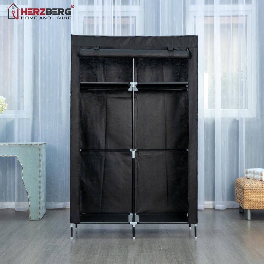 Herzberg Home & Living Herzberg HG-8012: Storage Wardrobe Gray opberger opbergkast - Foto 2