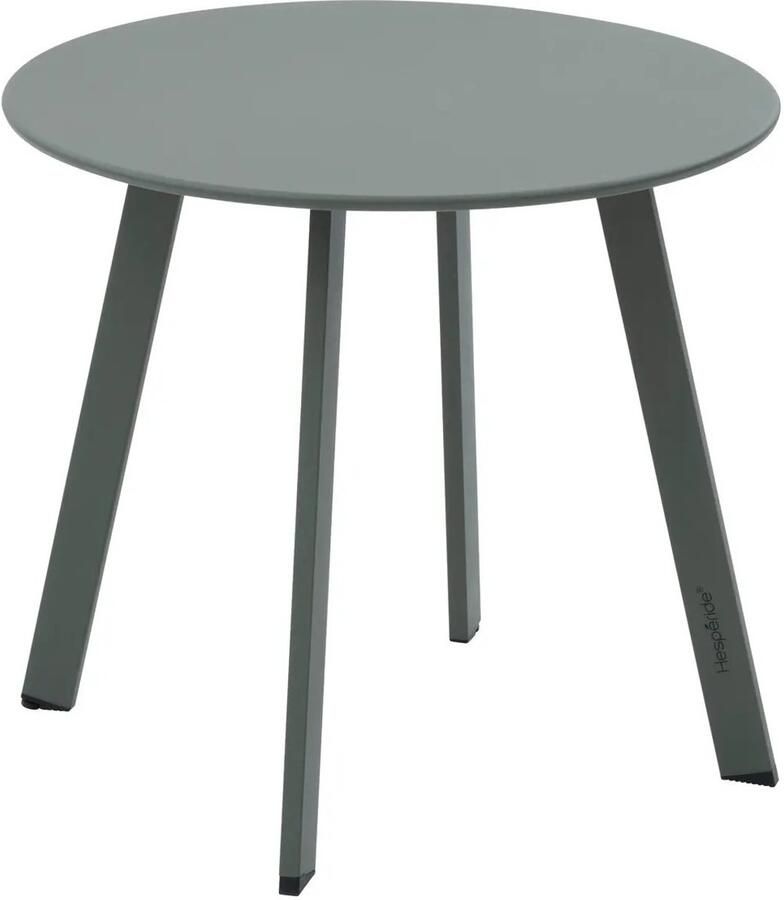 Hespéride Hesperide Bijzettafel tuin tafel Saona metaal groen D50 x H45 cm voor buiten