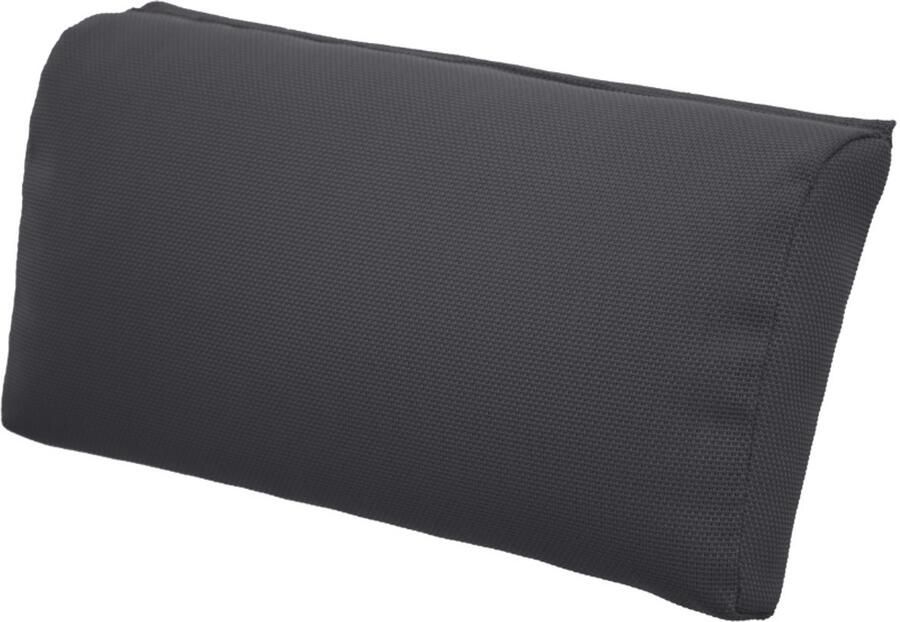 Hesperide HIXA Hoofdkussen voor Tuinstoel Ligstoel kussen Hoofdsteun Strandstoel kussen 56x42cm Zwart