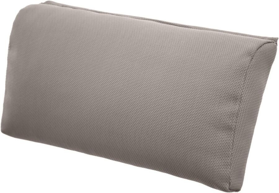 Hesperide HIXA Hoofdkussen voor Tuinstoel Ligstoel kussen Hoofdsteun Strandstoel kussen 56x42cm Taupe