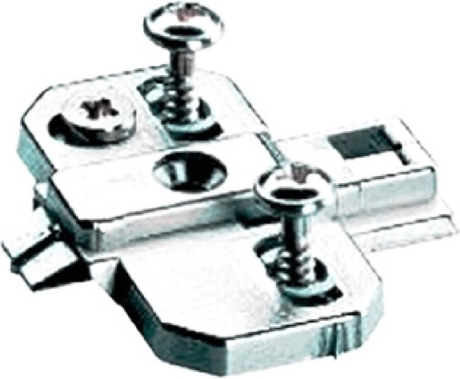 Hettich Deurdemper inliggende deuren (bocht 16 mm)