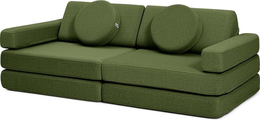 HeyShappy Shappy speelbank Mini Bottle Green speelbank kinderkamer kinder speelbank ultra plush modulaire speelbank voor kinderen originele Play Sofa