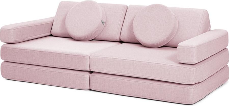 HeyShappy Shappy speelbank Mini Soft Pink speelbank kinderkamer kinder speelbank ultra plush modulaire speelbank voor kinderen originele Play Sofa