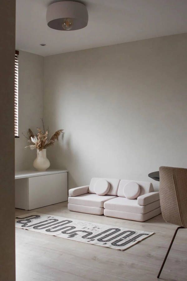 HeyShappy Shappy speelbank Mini Soft beige speelbank kinderkamer kinder speelbank ultra plush modulaire speelbank voor kinderen orginele Play Sofa - Foto 2