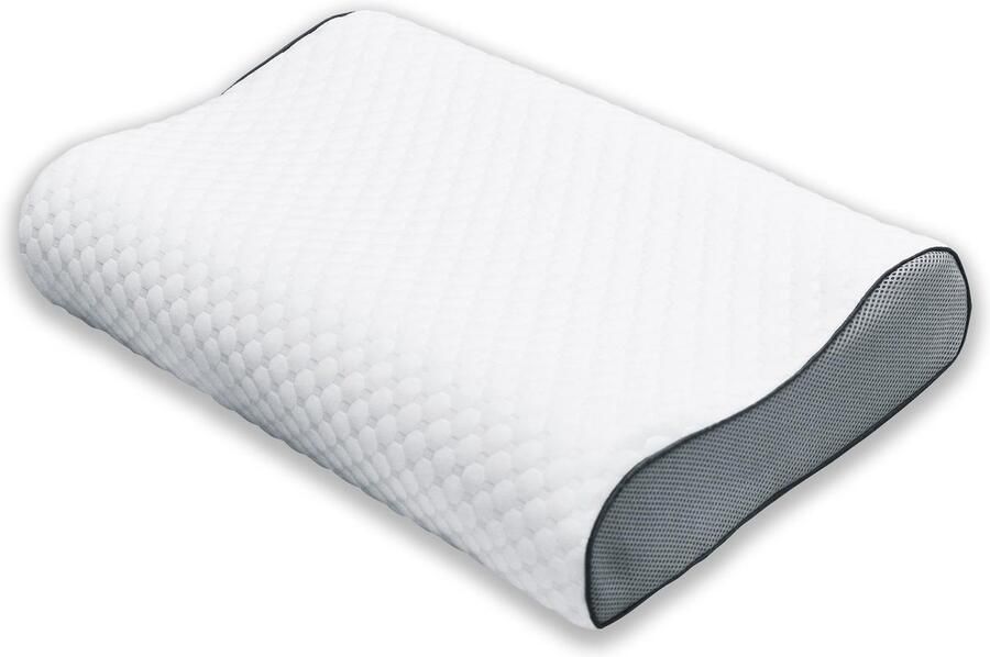 MaatShopXL Hezberg Textile Herzberg Hg-6412H0: Contour Memory Foam Kussen - Foto 2