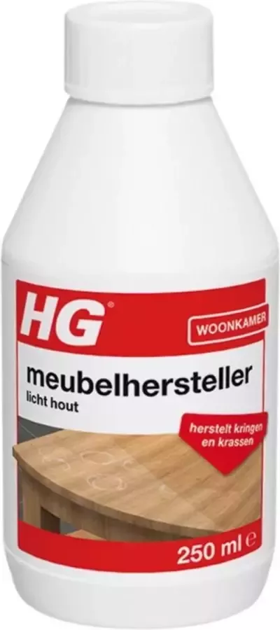 HG 6x Meubelhersteller Licht Hout 250 ml
