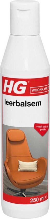 HG leerbalsem 250 ml met voedende eigenschappen houdt leer als nieuw