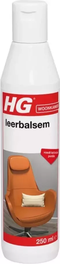 HG leerbalsem 250 ml met voedende eigenschappen houdt leer als nieuw