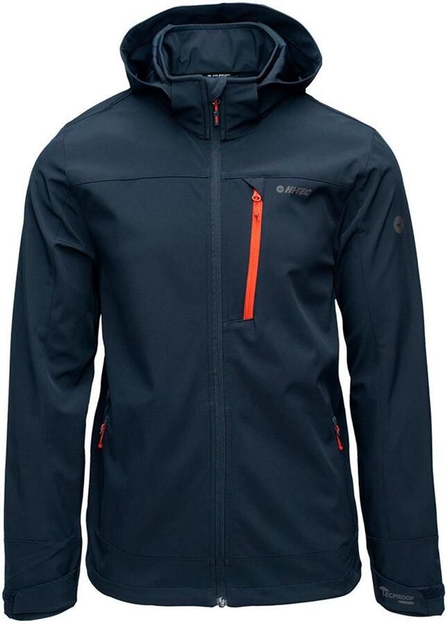 Hi-Tec Nikko Softshelljack Blauw 2XL Man