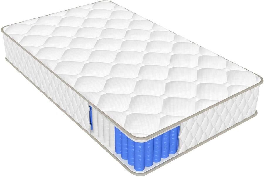 Hiaonyx matras 160 x 200 cm-tweepersoonsbedden-Latex pocketvering-Anti-Allergische-met 9-laags composietstructuur-7 zones