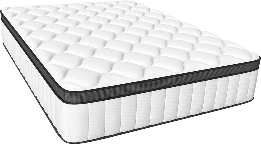 Hiaonyx matras 90 x 200 cm--eenpersoonsbedden-Latex pocketvering matras-Anti-Allergische-met 9-laags composietstructuur-7 zones - Foto 3