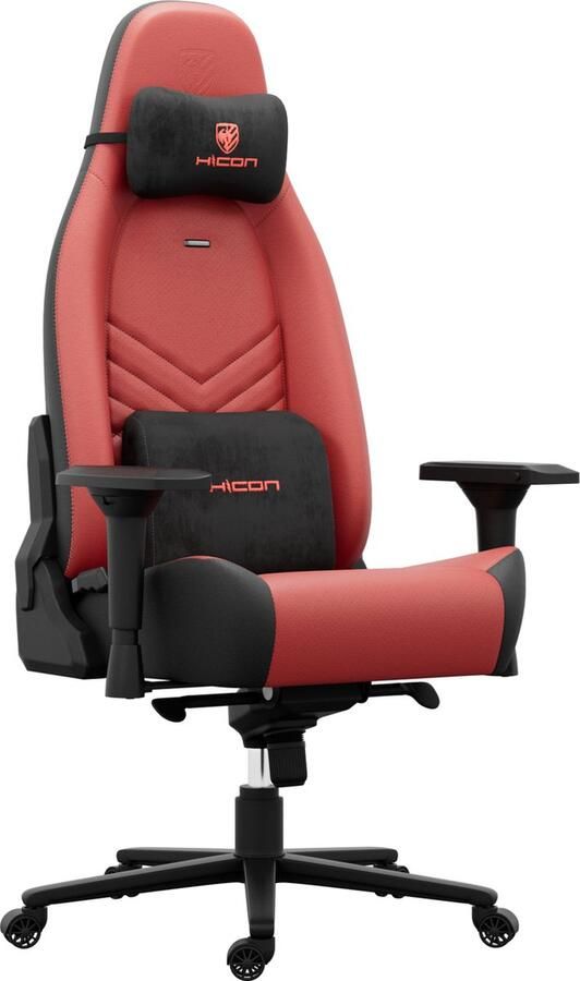 HICON Chairs Infinity Serie Maverick Ergonomische Bureaustoel – Luxe Bureaustoel voor Comfort en Ondersteuning tijdens Langdurig Gebruik Rood - Foto 2