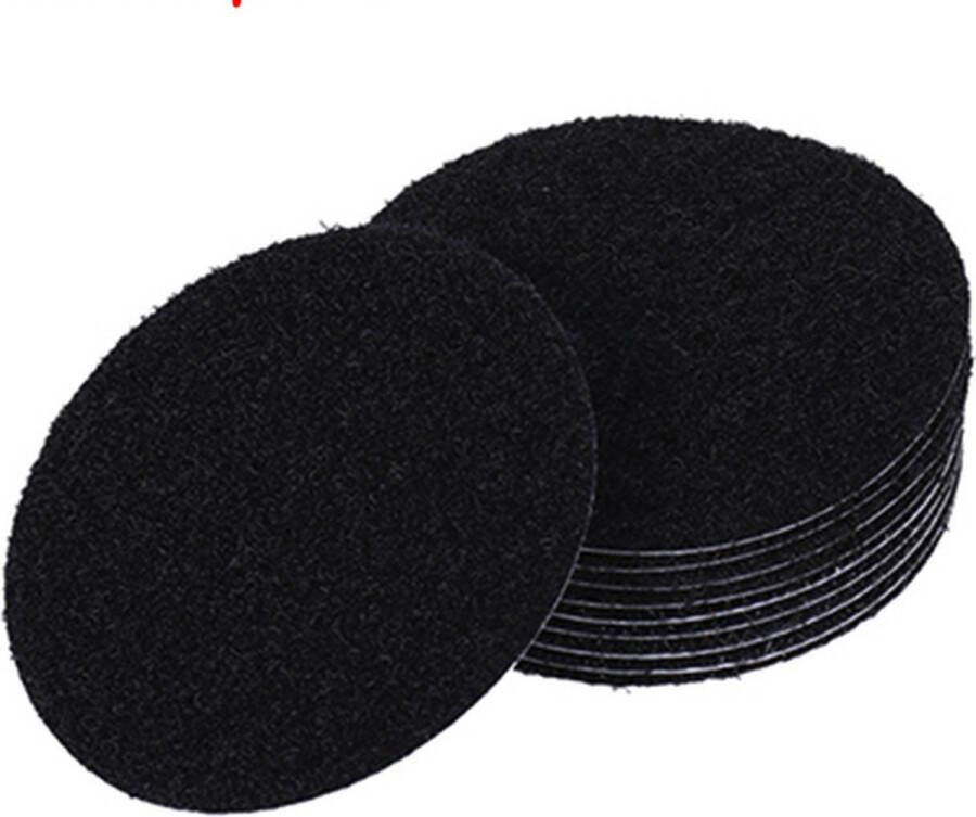 Hiden Klittenband Zelfklevend Tapijt stickers Vloerkleed Tape Tapijt Antislip 4 paren