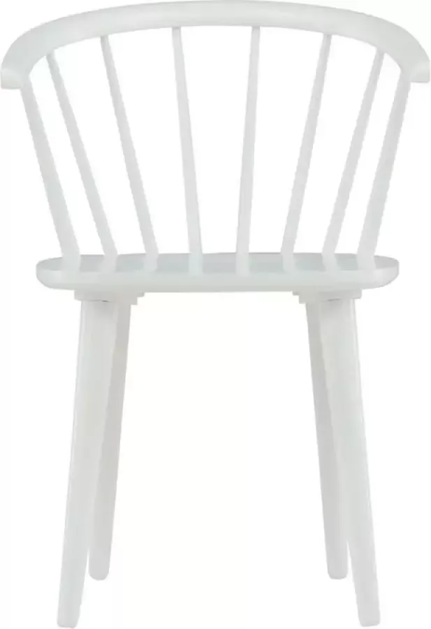 Hioshop 2 x Bullerbyn eetkamerstoel hout wit.