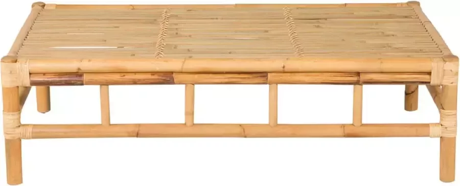 Hioshop Cane tuin salontafel natuur.